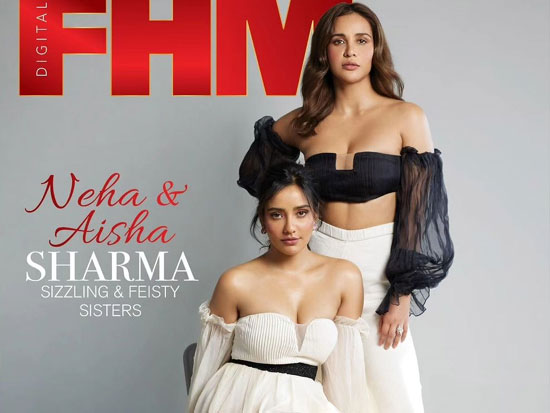 Alluring Looks Of Aidha Sharma and Neha Sharma